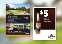 Southern Golf Club: Marketing material