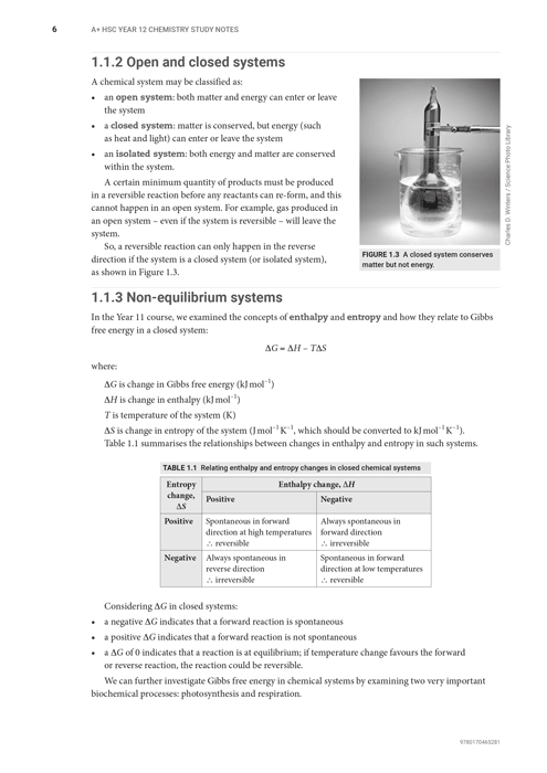 Page 72, worked solution, from Cengage A+ HSC Year 12 Chemistry Advanced Practice Exams.